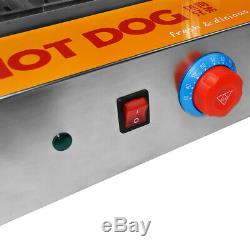 Hot Dog Steamer Electric Cart Cooker Warmer Machine Commercial Display Showcase