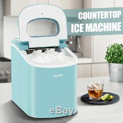 Ice Maker Commercial Compact Countertop Ice Cube Maker Up to 26lbs/33lbs/100lbs