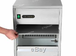 Ice Maker Commercial Electric Automatic Countertop 60LBS/day Bullet Ice Machine