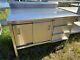 John Boos 48 X 29.5 Commercial Stainless Steel Work Prep Enclosed Cabinet Nsf
