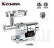 Kitchener #12 Commercial Electric Stainless Steel Meat Grinder 720lbs/hr & Tubes