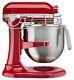 Kitchenaid Commercial 8 Quart Bowl-lift Stand Mixer With Bowl Guard Empire Red
