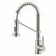 Kraus Bolden 18 Commercial Single Handle Kitchen Faucet With Pull Down Sprayhead