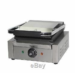 Large Panini Press Toaster Electric Sandwich Maker Commercial Pannini Grill