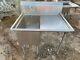 Load King 45x36 Commercial 1 Comp Bay Stainless Steel Kitchen Sink Withdrainboard