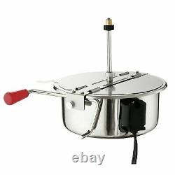 Matinee Style Popcorn Popper and Cart Concessions Commercial Machine 8 Ounce Oz