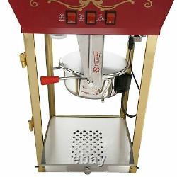 Matinee Style Popcorn Popper and Cart Concessions Commercial Machine 8 Ounce Oz