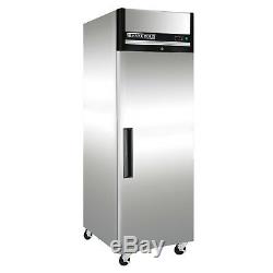 Maxx Cold Single 1 Door Stainless Steel Commercial NSF Refrigerator Cooler 23cf