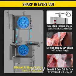 Meat Bone Saw Machine Meat Cutting Machine Commercial 1500W For Cutting Bone