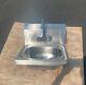 New 15 Stainless Steel Hand Sink With Faucet Kitchen Bar Utility Commercial Nsf