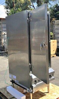NEW 24 Commercial Barbecue Smoker Gas Oven BBQ Stainless Steel NSF Certified