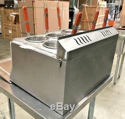 NEW 6 Basket Noodle Pasta Cooker Commercial Stainless Steel Gas Propane Use PN6