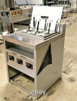 NEW 6 Basket Noodle Pasta Cooker Commercial Stainless Steel Gas Propane Use PN7