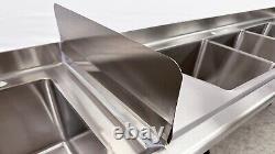 NEW 77 Food Truck Stainless Steel Sink 4 Compartment Commercial NSF