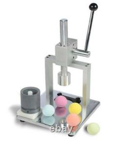 NEW Bath Bomb Press Stainless Steel Manual for DIY and Commercial Use Molds Incl