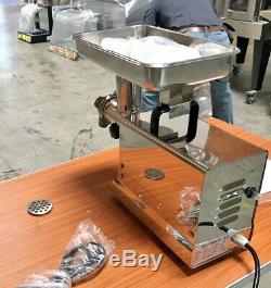 NEW Commercial Electric Meat Grinder Stainless Steel Heavy Duty Counter Top NSF