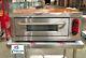 New Commercial Electric Pizza Oven Bakery Pizzeria With Stainless Steel Table 220v