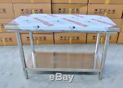 NEW Commercial Electric Pizza Oven Bakery Pizzeria with Stainless Steel Table 220V