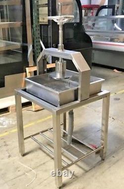 NEW Commercial Stainless Steel Hand Tofu Press Molding Machine ET-DFO