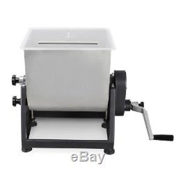 NEW Meat Mixer Commercial Stainless Steel Manual Tub 7 Gallon, 44 Lbs Capacity