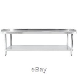 NEW Stainless Steel Commercial Kitchen Work Prep Equipment Table Stand 30 x 72