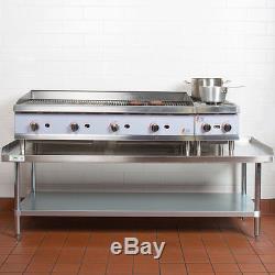 NEW Stainless Steel Commercial Kitchen Work Prep Equipment Table Stand 30 x 72