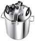 New Westinghouse Stainless Steel 53.5 Quart Commercial Pressure Cooker