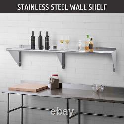 NSF Commercial Shelf Stainless Steel Wall Shelf Kitchen Restaurant Shelving