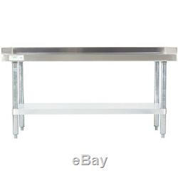 New Regency 30 x 48 Stainless Steel Work Prep Table Commercial Equipment Stand