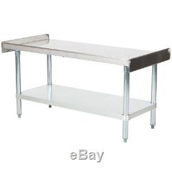 New Regency 30 x 48 Stainless Steel Work Prep Table Commercial Equipment Stand