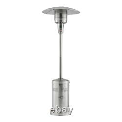 Patio Heater 48000 BTU Stainless Steel Outdoor Heating Propane Commercial Grade