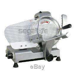 Premium 10 Blade Commercial Deli Meat Cheese Food Electric Slicer Chef's Choice