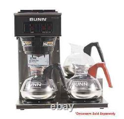 Restaurant Coffee Maker Bunn VP17-3 Commercial Pourover Brewer with 3 Warmers