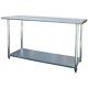 Stainless Steel Work Tables Kitchen Food Prep Commercial Multiple Sizes