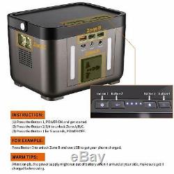 Sailnovo Power Station 250W(222Wh) Rechargeable Solar Generator Lithium Battery@