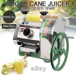Samger 50kg/h Manual Sugar Cane Press Juicer Machine Commercial Extractor Mill