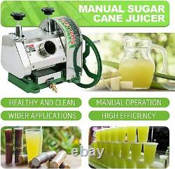 Samger Sugar Manual Cane Press Juicer Machine Commercial Extractor Mill 50kg/h