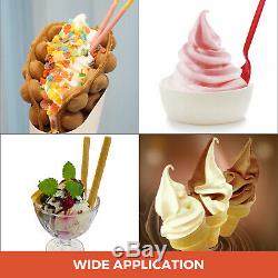 Soft Ice Cream Machine Frozen Yogurt Machine 3 Flavors 2200W 20-28L/H Commercial