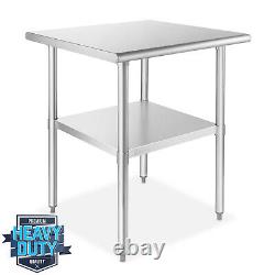 Stainless Steel 24 x 24 NSF Commercial Kitchen Work Food Prep Table