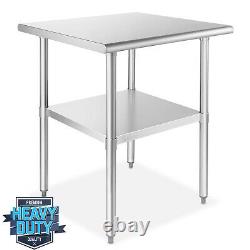 Stainless Steel 30 x 30 NSF Commercial Kitchen Work Food Prep Table