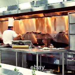 Stainless Steel 48 x 24 Commercial Kitchen Restaurant Food Prep & Work