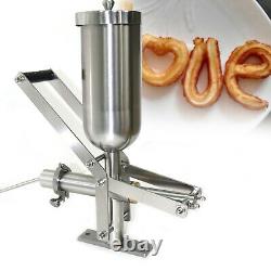 Stainless Steel 5L Commercial Manual Churros Filler Machine Donut Maker Kitchen