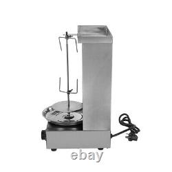 Stainless Steel Commercial Electric Shawarma Gyros Grill Machine 6prm 50-300