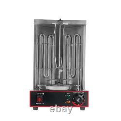 Stainless Steel Commercial Electric Shawarma Gyros Grill Machine 6prm 50-300