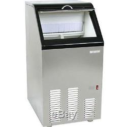 Stainless Steel Commercial Ice Maker, Built-In / Portable Restaurant Ice Machine