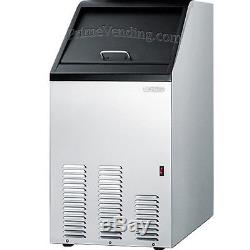 Stainless Steel Commercial Ice Maker, Built-In / Portable Restaurant Ice Machine
