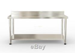 Stainless Steel Commercial Kitchen Work Food Prep Table 24 x 72, High Quality