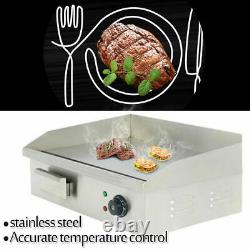 Stainless Steel Electric Thermomate Griddle Grill BBQ Plate Commercial Tool 110V