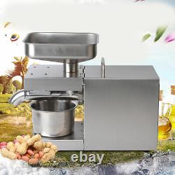 Stainless Steel Oil Pressing Extractor Commercial Automatic Oil Press Machine