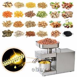 Stainless Steel Oil Pressing Extractor Commercial Automatic Oil Press Machine